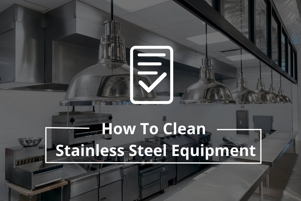 Learn how to properly clean stainless steel equipment with this blog.