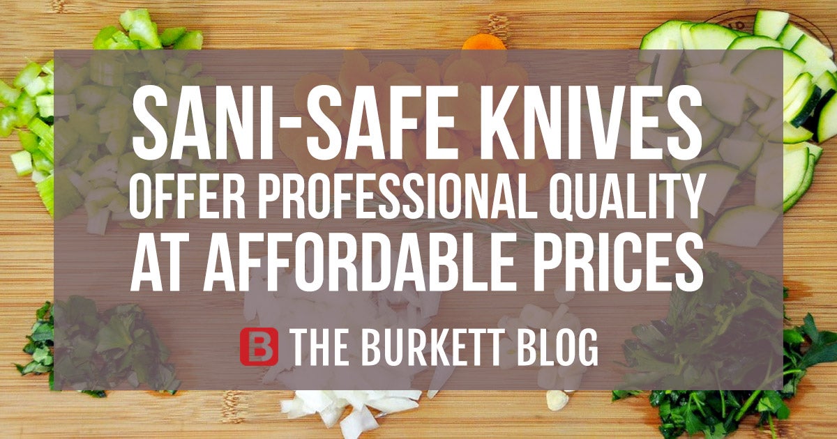 Sani-Safe Knives Offer Professional Quality at Affordable Prices