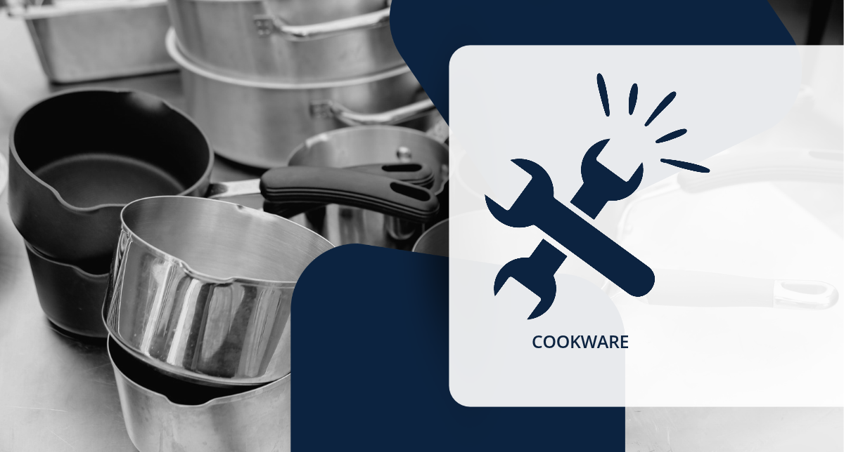 Commercial Cookware Cleaning Instructions for Most Materials