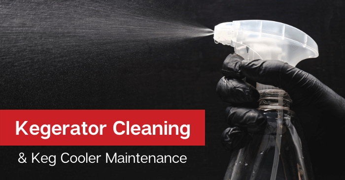 Kegerator Cleaning and Keg Cooler Maintenance