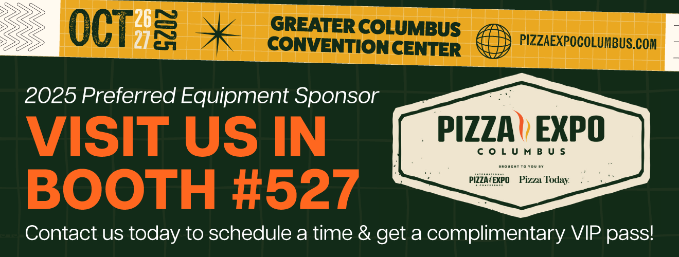 Burkett Named Preferred Equipment Sponsor For 2025 Columbus Pizza Expo
