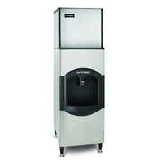 Ice-O-Matic CIM0520FA+CD40022 561 lb. Air Cooled Full Cube Ice Machine Head w/ 120 lb. Ice Bin