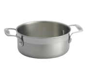 Tablecraft CW7000 Tri-Ply Round Mini Casserole Server| 1 Qt.