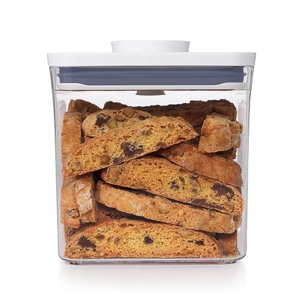 OXO 11233600 Good Grips 2.8 qt. POP Big Square Short Food Storage Container