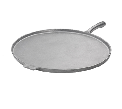 Tablecraft CW4100N 16" Natural Aluminum Round Pizza Tray w/ Handle