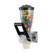 Server 86670 Single 1 Liter Wall Mounted Dry Topping Dispenser