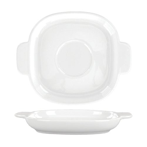 International Tableware FA-366 4-1/2" x 3-5/8" A.D. Saucer | Case of 36
