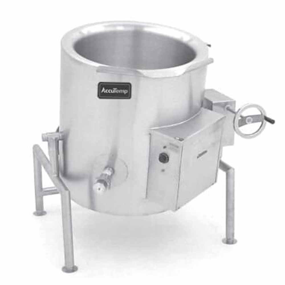 AccuTemp ALTWE-40 40-Gallon Electric 2/3 Jacket Tilting Kettle