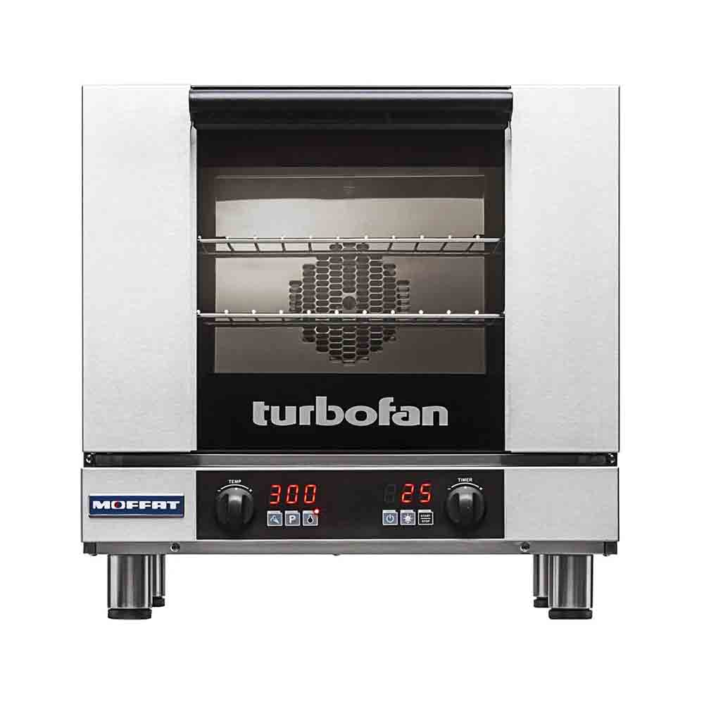 Moffat Turbofan E23D3 Half-Size Electric Convection Oven | 208 Volt