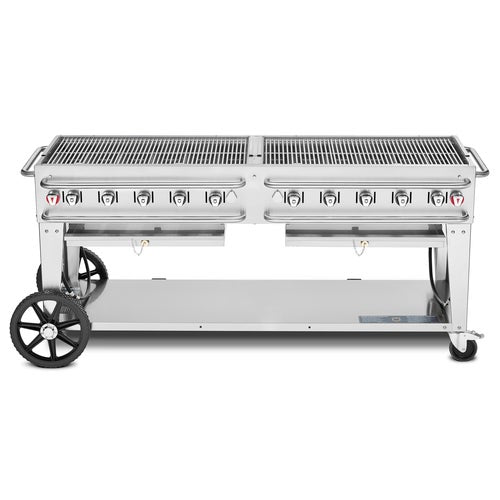 Crown Verity CV-RCB-72RDP-SI-BULK Charbroiler, Gas, Outdoor Grill