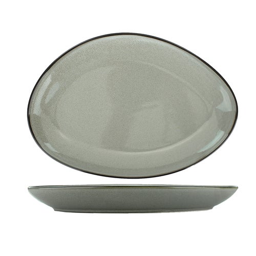 International Tableware LU-139-AS 13-1/4" x 9-1/4" x 1-1/2"H Platter | Case of 12