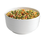 Tablecraft CW3170N Round 3.5 Qt. Aluminum Fruit Bowl | Natural Finish