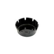 Winco MAS-4K-EA 4" Black Melamine Ash Tray