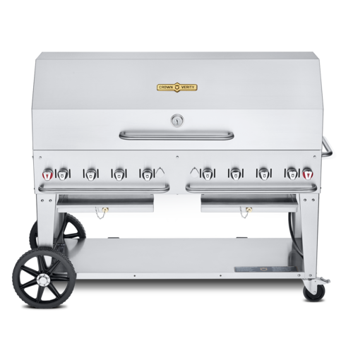 Crown Verity CV-MCB-60-SI-BULK-1RDP Charbroiler, Gas, Outdoor Grill