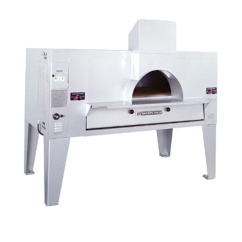 Bakers Pride FC-816 66" Wood Burning Gas Pizza Deck Oven | 140,000 BTU