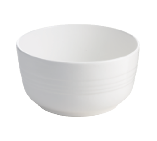 Tablecraft CW3180N Round 7 Qt. Aluminum Fruit Bowl | Natural Finish
