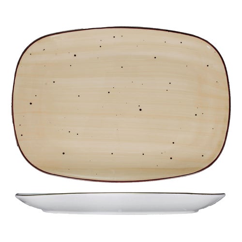 International Tableware RT-12-WH 12" x 9" Platter | Case of 12