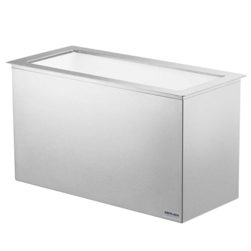 Server 83620 4 Jar Drop-In Cold Station Condiment Dispenser Base (Base Only)