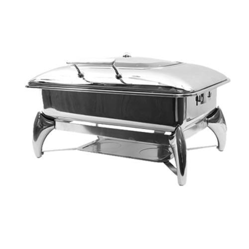 Tablecraft CW40175 Full Size Fuel Chafing Dish w/ Stand | 7 Qt.