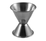 International Tableware IBS-II-A125 3/4 oz. & 1-1/4 oz. Jigger | Case of 12