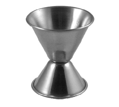International Tableware IBS-II-A125 3/4 oz. & 1-1/4 oz. Jigger | Case of 12