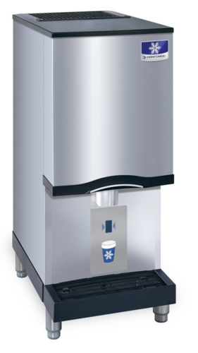 Manitowoc CNF0201A-N 315 lb. Air Cooled Countertop Nugget Ice Maker & Dispenser w/ 10 lb. Bin
