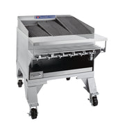 Bakers Pride CH-6 31.5" Gas Heavy Duty Radiant Charbroiler | 108,000 BTU
