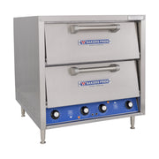 Bakers Pride HearthBake DP-2 20.75" Electric Countertop Double Deck Pizza Oven | 5.05 kW
