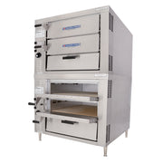 Bakers Pride HearthBake GP52 21" Gas Countertop 4-Deck Pizza Bake Oven | 80,000 BTU