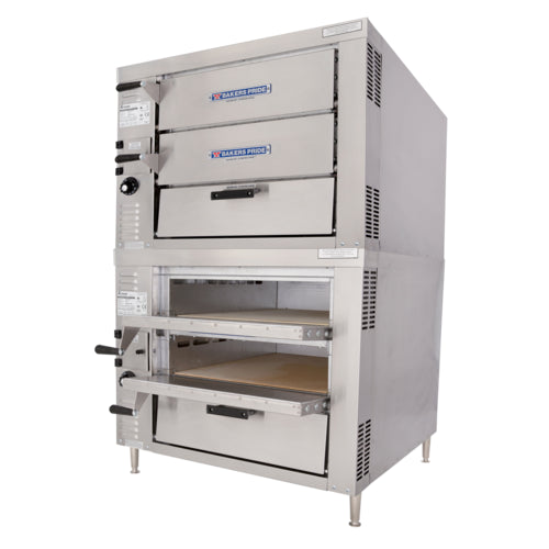 Bakers Pride HearthBake GP52 21" Gas Countertop 4-Deck Pizza Bake Oven | 80,000 BTU