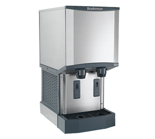 Scotsman HID312AX-1+HST16B-A Ice Maker Dispenser, Nugget-Style