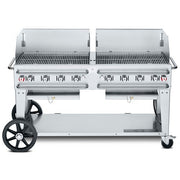 Crown Verity CV-RCB-60WGP-SI50/100 Charbroiler, Gas, Outdoor Grill