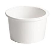 Tablecraft CW1665N Natural Cast Aluminum Round Condiment Bowl | 1.25 Qt.