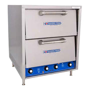 Bakers Pride HearthBake P46-BL 20.75" Electric Brick Lined Double Deck Countertop Pizza Oven | 5.75 kW