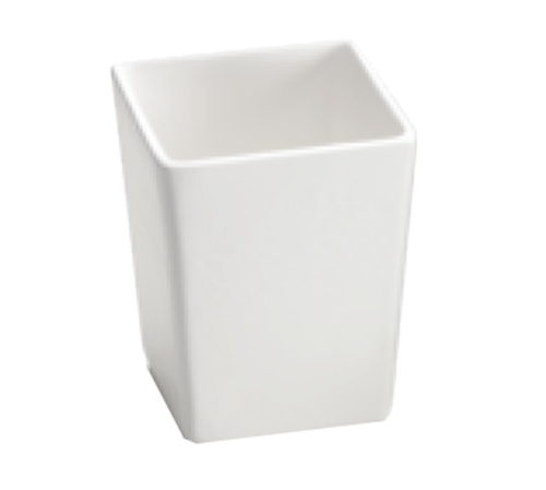 Tablecraft CW4012N Contemporary 3.25 Qt. Square Bowl | Natural Finish