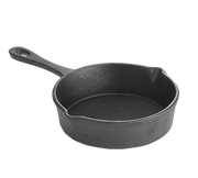 Tablecraft CW30108 Cast Iron 12 oz. Round Mini Skillet