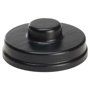 Server 94008 Black Plastic Storage Lid | For 3 qt. Stainless Steel Jar 94009