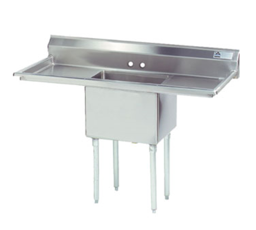 Advance Tabco FE-1-1812-18RL 1 Compartment Sink w/ L/R Drainboards