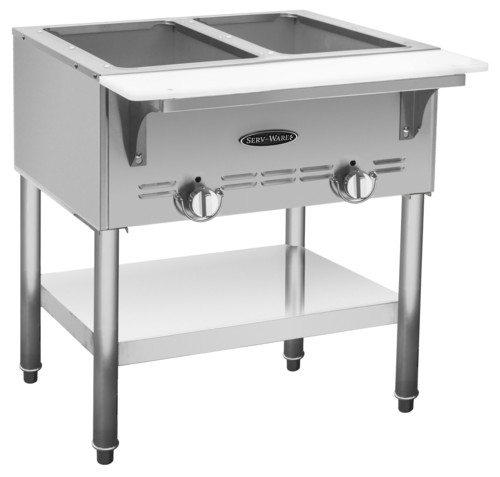 Serv-Ware SWGST-2 Gas Hot Food Serving Counter