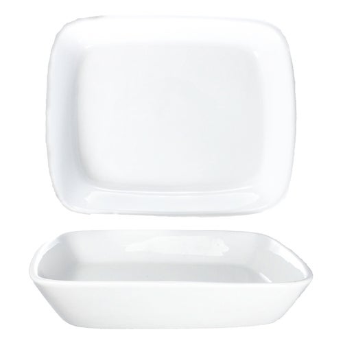 International Tableware QP-86 8" x 6-1/8" Platter | Case of 12