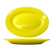 International Tableware CA-51-Y 15-1/2" x 10-1/2" Platter | Case of 12
