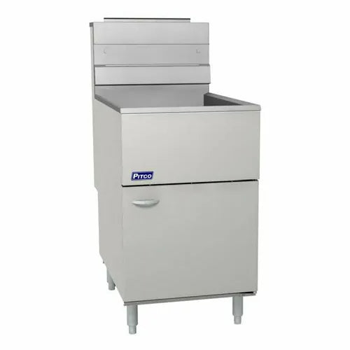 Pitco 65C+S 80 Lb. Gas Deep Fryer | 150,000 BTU