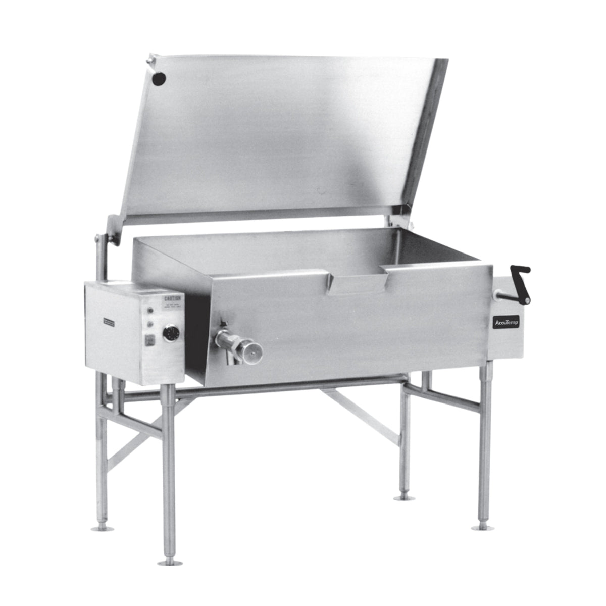 AccuTemp ALTES-30-QS 30-Gallon Electric Tilting Skillet Braising Pan