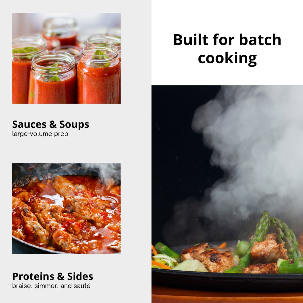 AccuTemp ALTGSE-30-QS 30-Gallon Gas Tilting Skillet Braising Pan