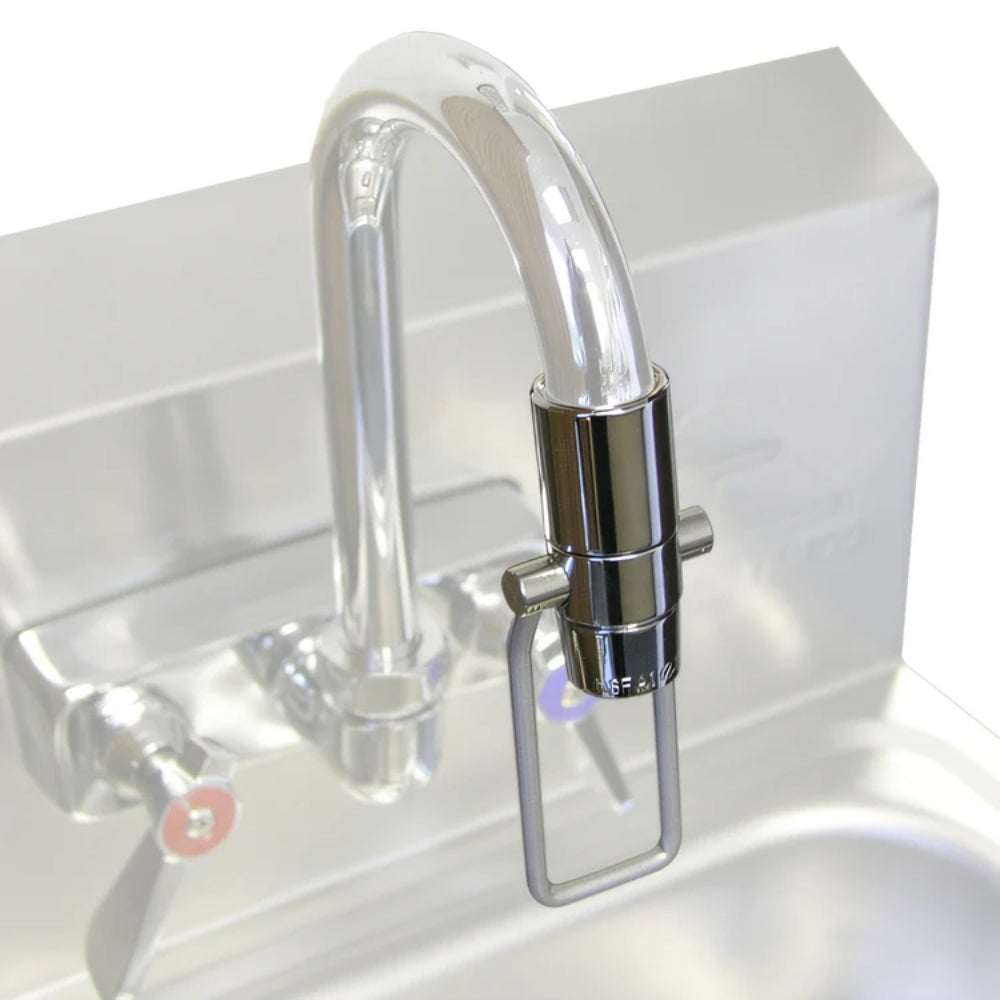 Advance Tabco K-400 Stainless Steel Hands-Free Wand Attachment