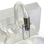 Advance Tabco K-400 Stainless Steel Hands-Free Wand Attachment