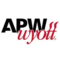 APW Wyott logo with black and red text on a white background
