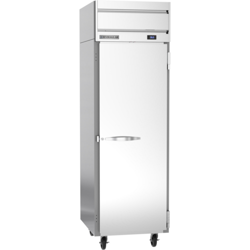 Beverage Air HR1HC-1S 26" 1 Solid Door Top Mount Reach In Refrigerator | 22.28 Cu. Ft.
