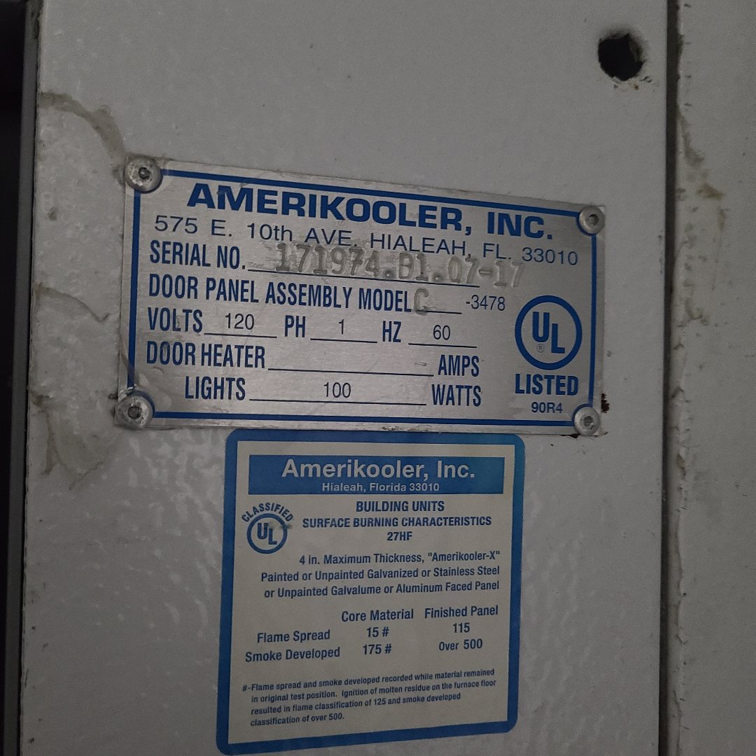 Used AmeriKooler Walk-In Cooler | Stock No. 951447