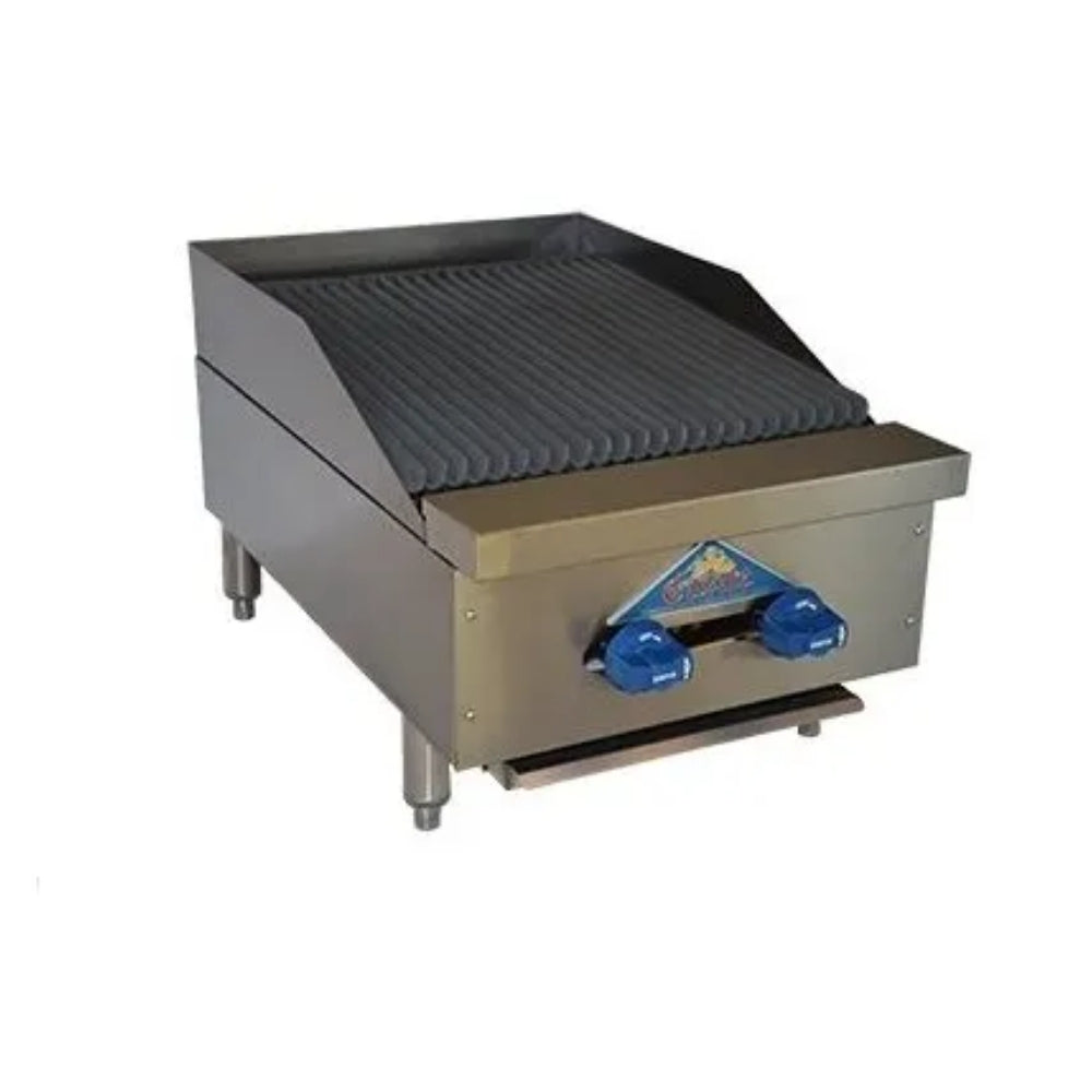 Comstock-Castle 3218RB 18" Countertop Gas Radiant Charbroiler | 40,000 BTU